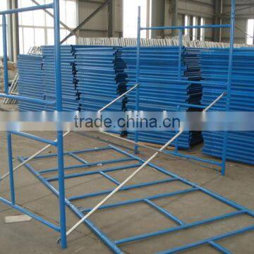 Scaffolding frame