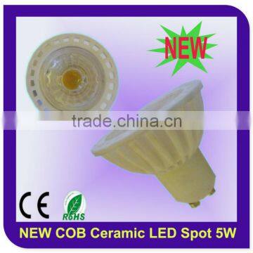 New Design Ceramic LED GU10 COB 5W