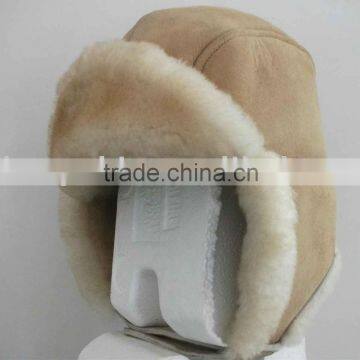 Sheepskin Hat With Austrilian Sheepskin (factory With BSCI Certification)