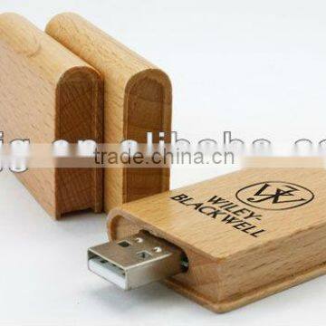 Promotional Gift Eco Friendly Wooden USB Flash Drive