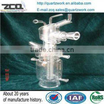 Quartz Parts Tube With Branch and Cork photo-2