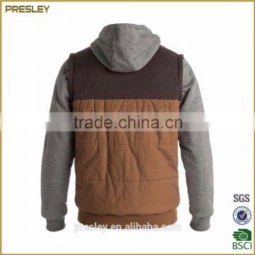 Light Foldable Color Outdoor Man Jacket Winter Wear 100% Polyester Down Padded Jacket Garment Custom Jacket With Hood photo-2