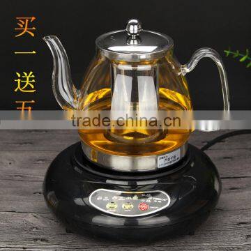 The Electromagnetic Oven Special Glass Kettle Health Pot Electric Ceramic Tea Set Heat Furnace photo-3