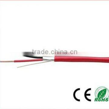 Red Fire security Solid Conductor 2 Core Fire Alarm Cable