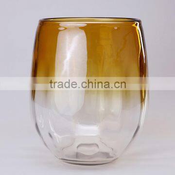 Promotion Cheap Amber glass vases