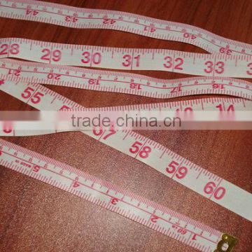 16mm tailor tape measure/150cm fiberglass tape measure/60inch tape measure