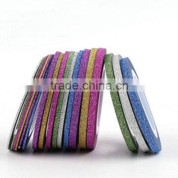 New Nail Tape Sticker Matte Glue On Nail Striping Tape 1mm 2mm 3mm