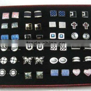 Jewelry Display Tray Cufflinks Tray (Accept Custom Design And Print Your Logo)