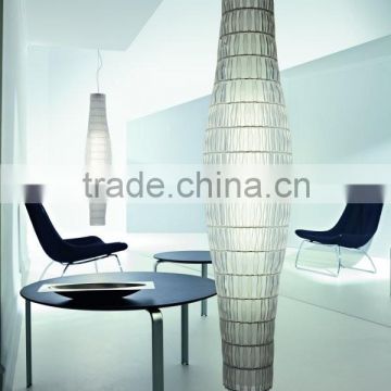 High Ceiling 140cm Long Suspension Light Furniture Showroom Modern Hanging Pendant Lamp