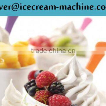 Canada Frozen Slush Yogurt Machine Freezer For America