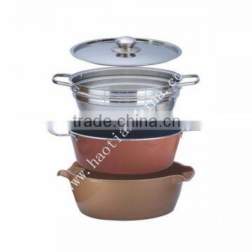 Aluminum Non-stick Coating Chinese Noodle Cooking Pot