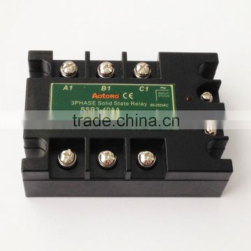 Solid state relay SSR3-40AA 40A three phase electric relay