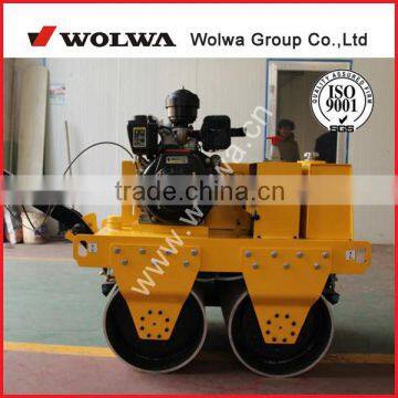 manual roller compactor double drum roller 650kg GNYLS600C
