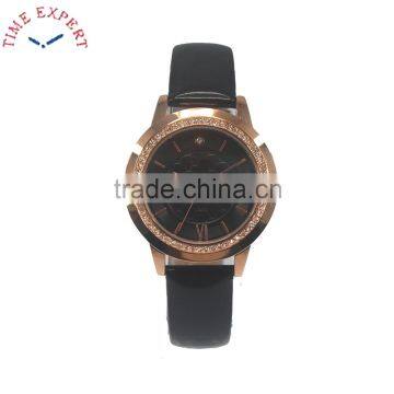 2016 Latest Collection Alloy Case With Slicon Strap Lady Watch photo-4