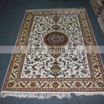 nepalese classic handmade high quality silk carpets hand knotted pure silk rug