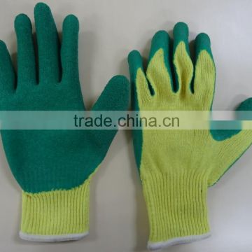 latex coated gardenging glove, latex gloves, latex hand gloves