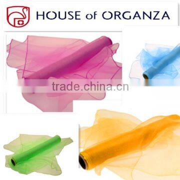 Colorful Organza Rolls For Party/Banquet/Wedding Decoration