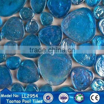 exterior modern art decor glass wall brick pattern