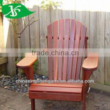 Wooden folding adirondack chair