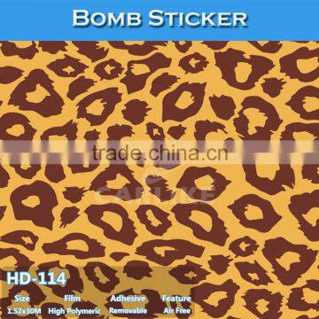 HD-114 CARLIKE Car Wrap Film Sticker Bomb Camouflage Vinyl