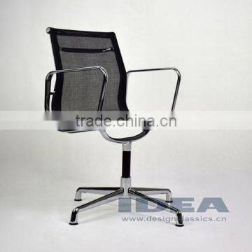 Replica Charles Low Back Mesh Meeting Chair - Black Mesh photo-2