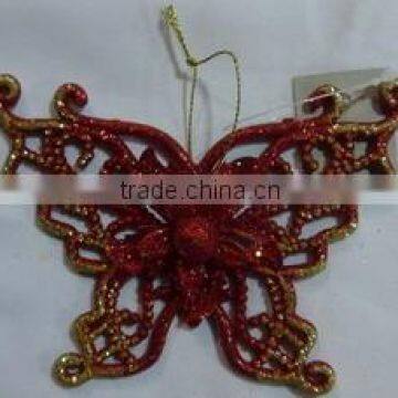 13*9.5cm Butterfly Shape Ornament / Christmas Decorations