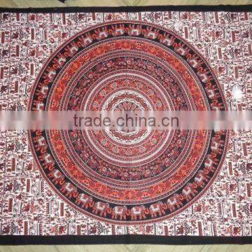 New Round Mandala Printed Bedsheets photo-3