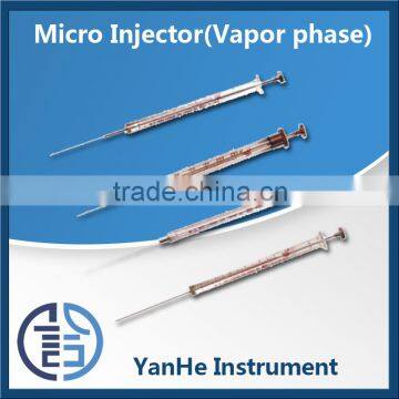 Vapor phase Type Precision microliter syringe for Manual Sample Injection