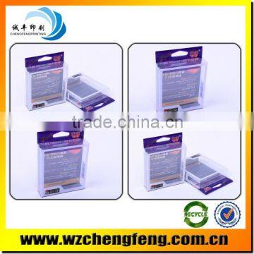 pvc custom plastic box