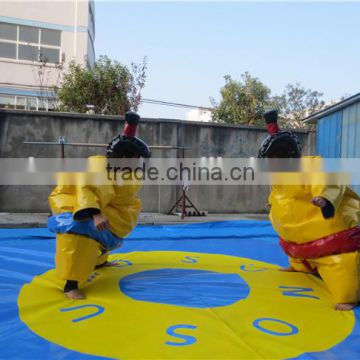 most popular high quality inflatable sports games/ sumo suits sumo wrestling