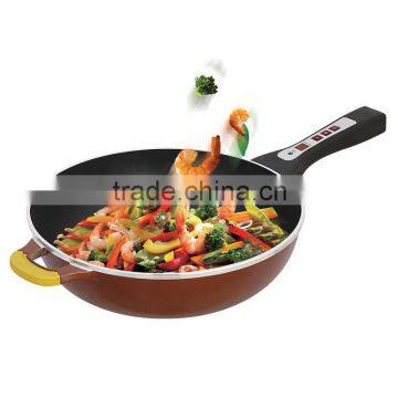 Factory direct prices High power Fast Heating Die-cast Alluminum Electric Wok