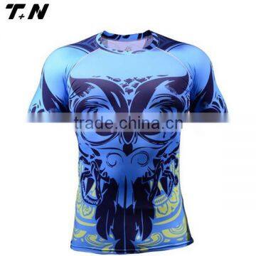 Bjj rashguard/ Rash guard / custom printed rash guard short sleeve