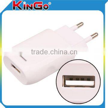 Low Price China Mobile Phone Universal 5V2.1A Wholesale Cellphone Travel Charger