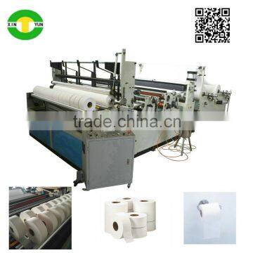 Best selling full-automatic toilet tissue paper jumbo roll machine