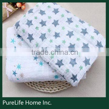 SZPLH Passed SGS Fluffy Muslin Baby Blanket Quality Choice