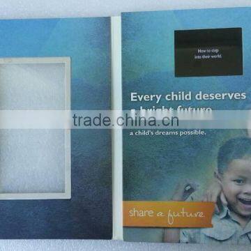 2014 Latest 2.8" TFT Lcd Video Promotion Brochure Cards, 2.8" Video Greeting Card photo-2