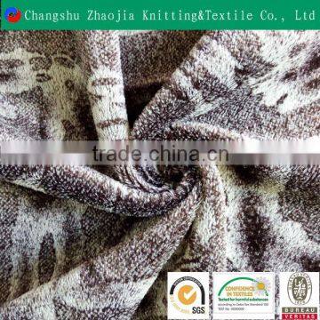 Changshu selling 100% polyester printed men's warm pajamas fabric / blanket fabric / sofa fabric