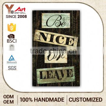 With Cheap Price Special Design Customized Logo Wall Plaque Stable Plaque