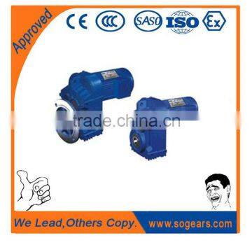 Good Quality Helical Inline Gearbox With Electric Motor photo-3