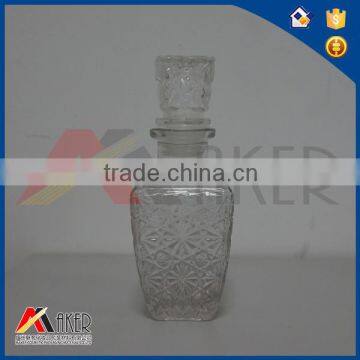 250ml square Wine Glass Bottle