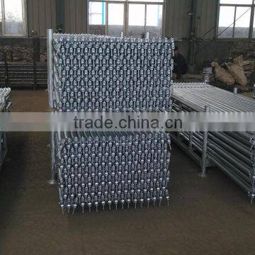 Galvanized Building Construction Ringlock Scaffold Standard photo-2