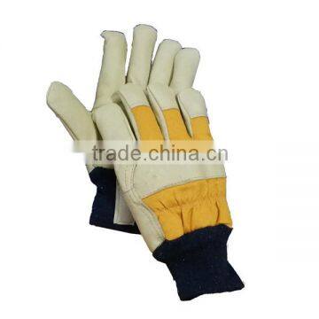 Hand protection pigskin leather garden gloves