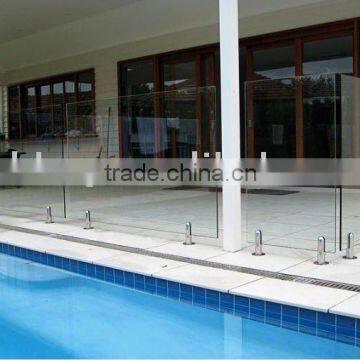 Frameless Pool Fence Spigot