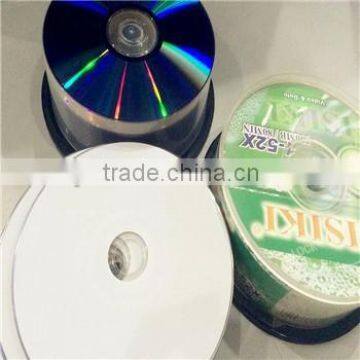 inkjet white print cd r with high quality and unexpensive price printed cd