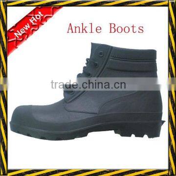 2013 new style ankle PVC safety rain boots