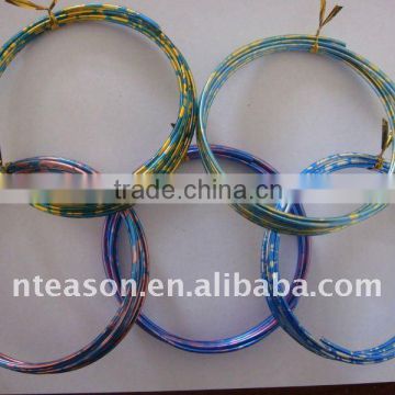 color aluminium wire