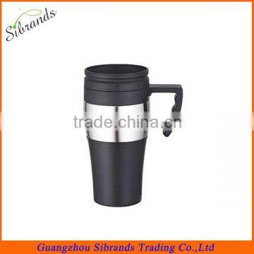 Cheap High quality OEM logo printing QR code printing double wall stainless steel travel mug                        
                                                Quality Choice