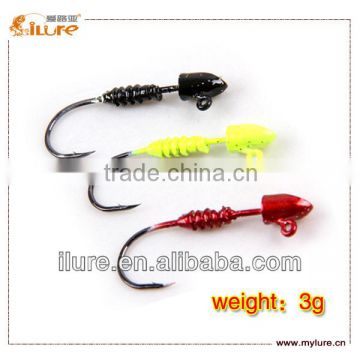 High Quality Artificial Bait Lure Metal Fishing Jig Head