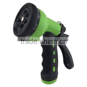 9 Patterns Plastic Hose Nozzle, Garden Hose Nozzle, Garden Spray Gun