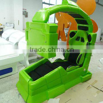 Custom made fiber glass game machine shell